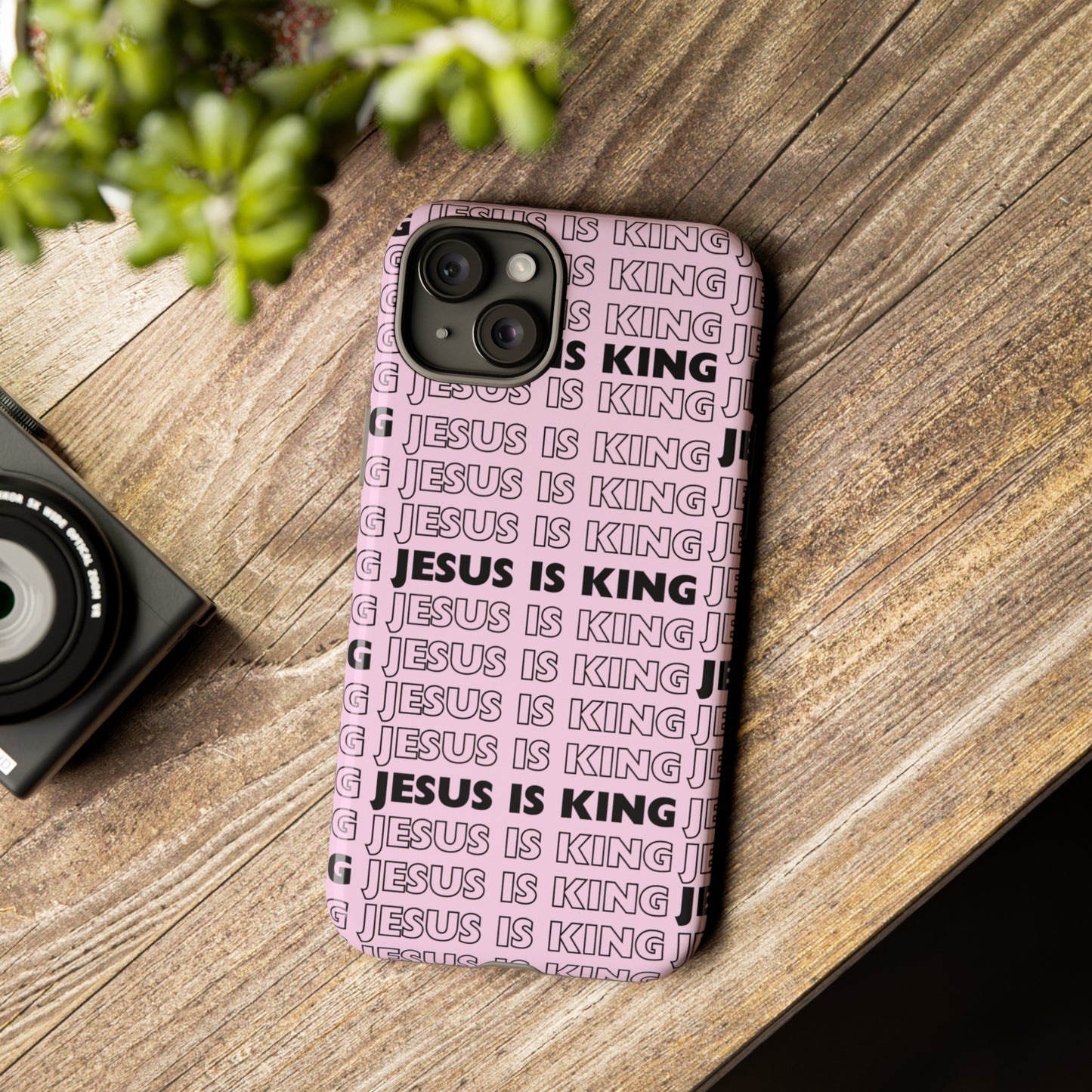 "Jesus is King" Hard Case