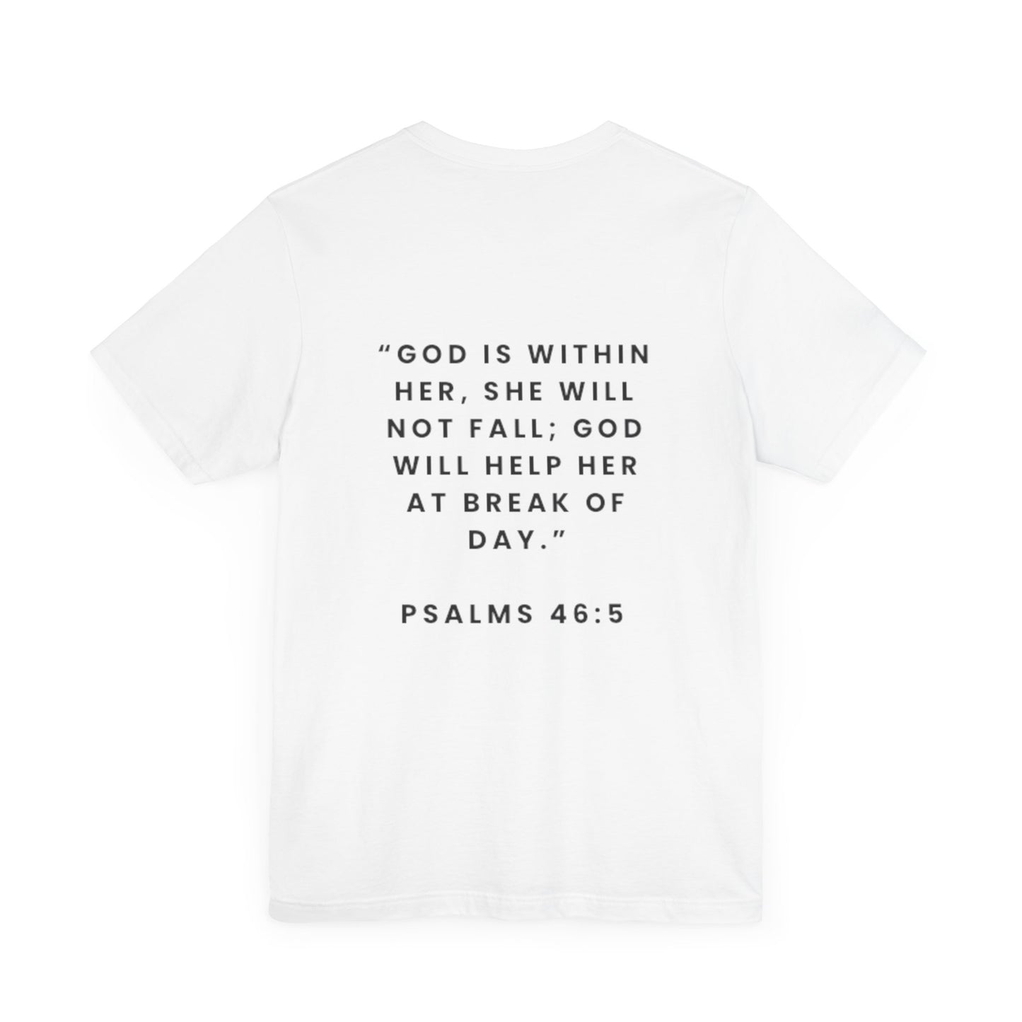 Jesus Walks With Her T-shirt (Unisex)