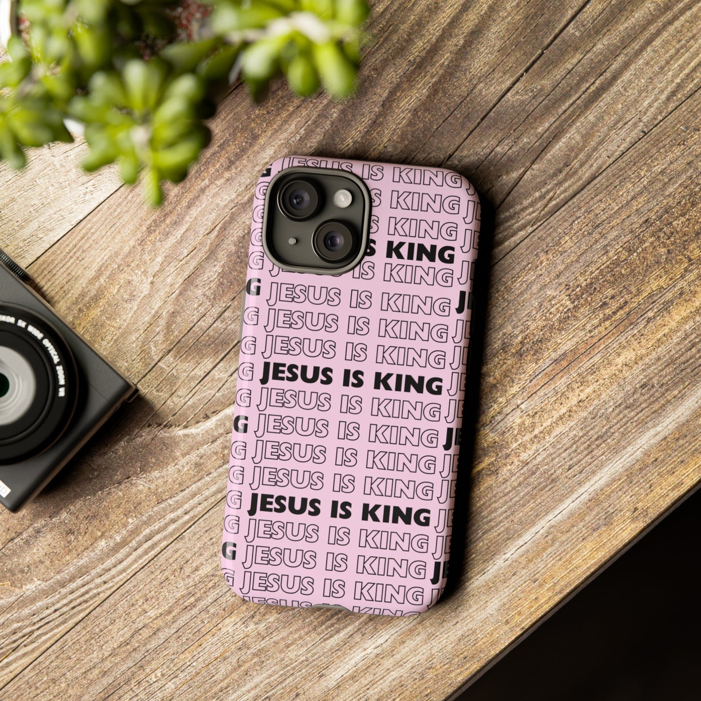 "Jesus is King" Hard Case