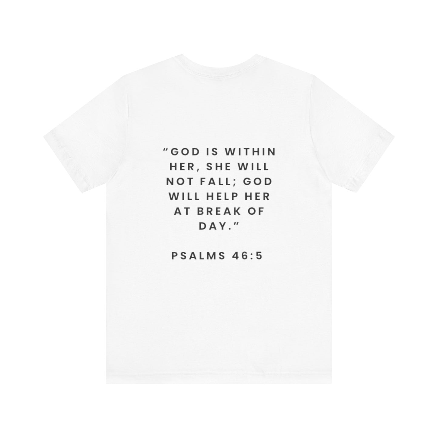 Jesus Walks With Her T-shirt (Unisex)