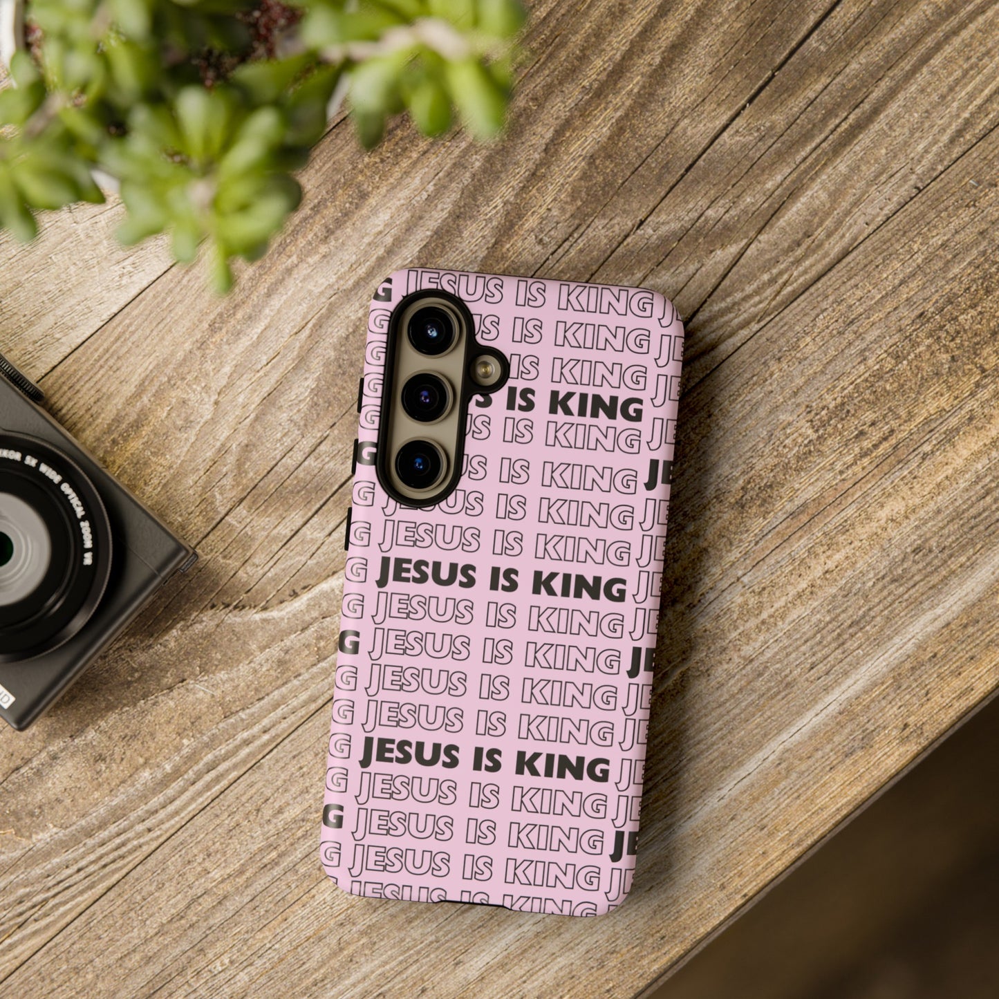 "Jesus is King" Hard Case