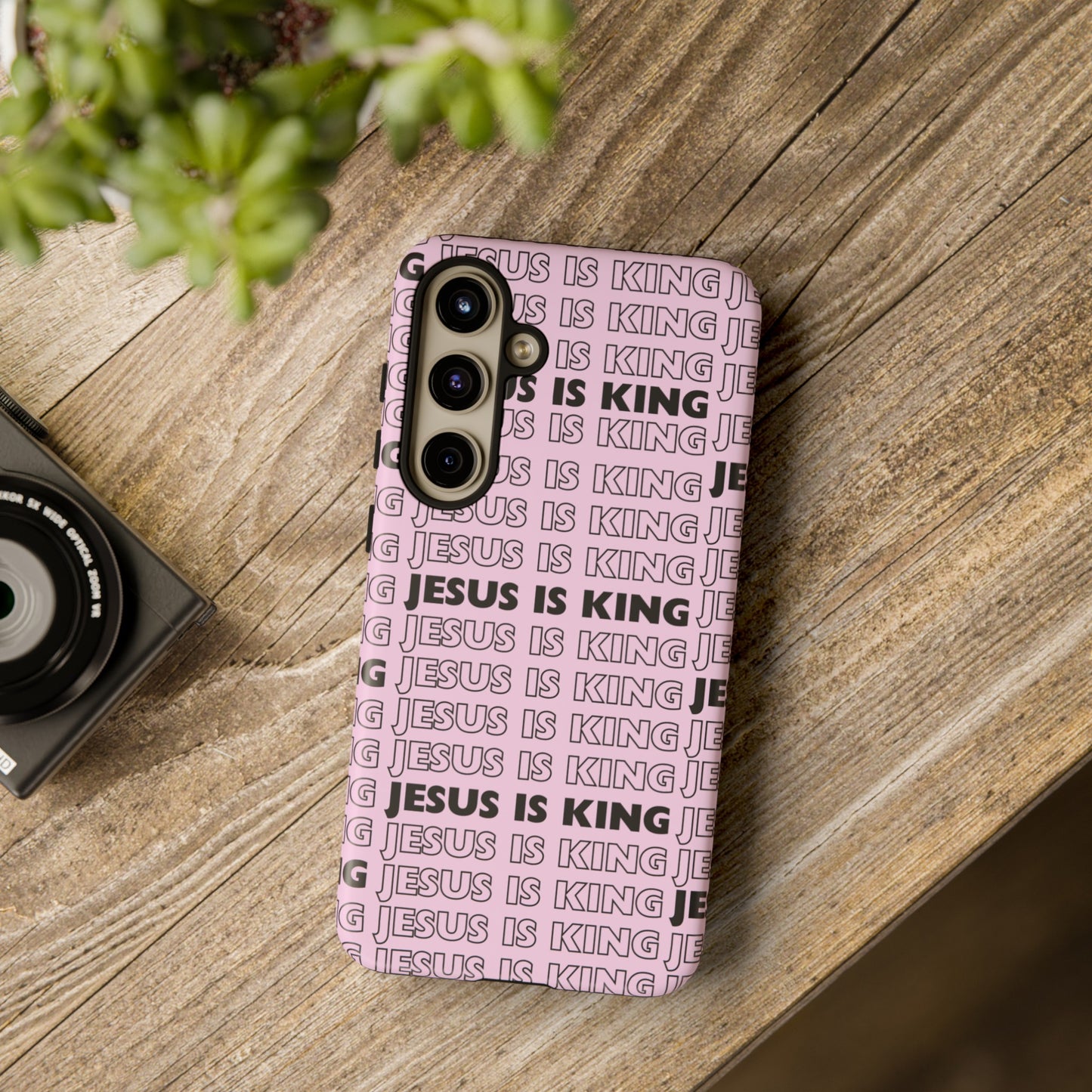 "Jesus is King" Hard Case