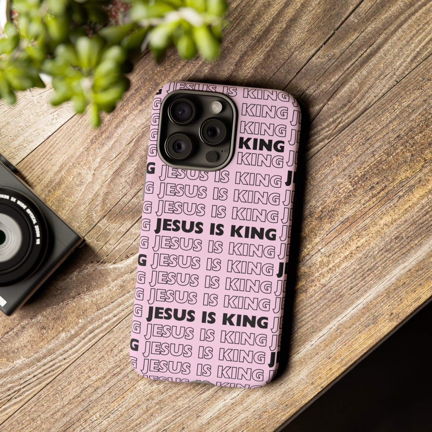 "Jesus is King" Hard Case