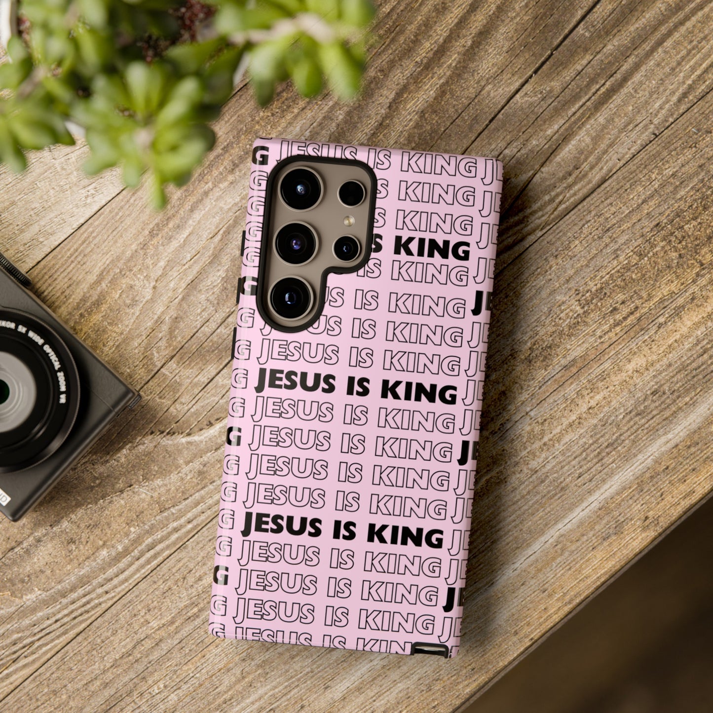 "Jesus is King" Hard Case