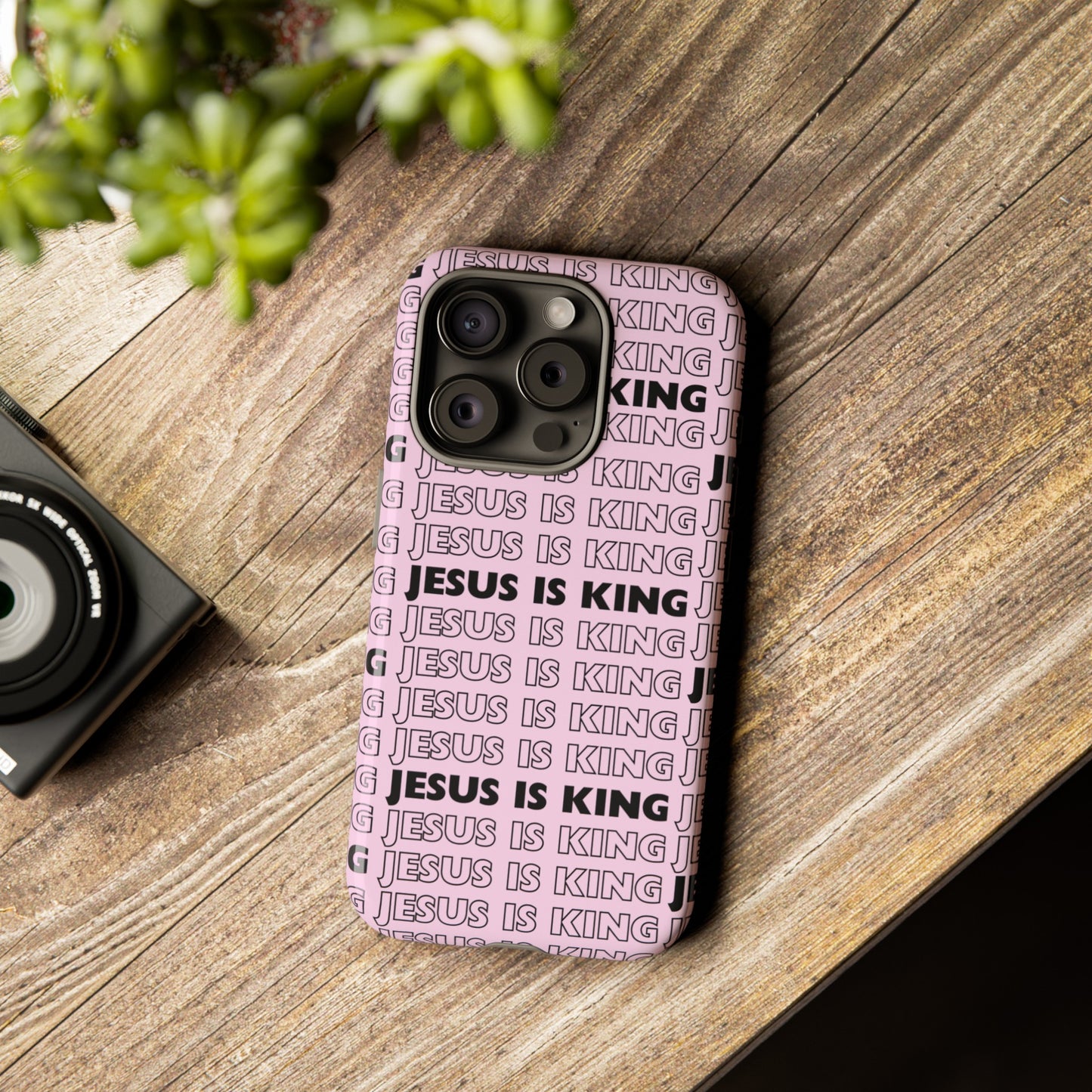 "Jesus is King" Hard Case